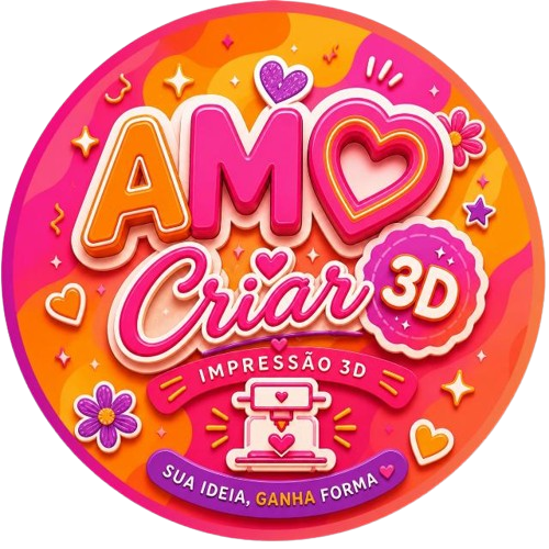 Logo Amo Criar 3D